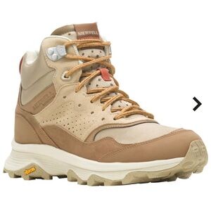 Merrell Beige and Brown Outdoor Boots